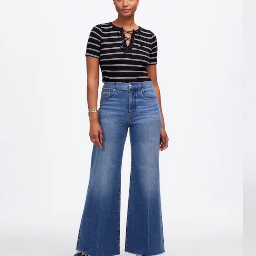 Madewell Women's Flare Jeans in Classic Blue